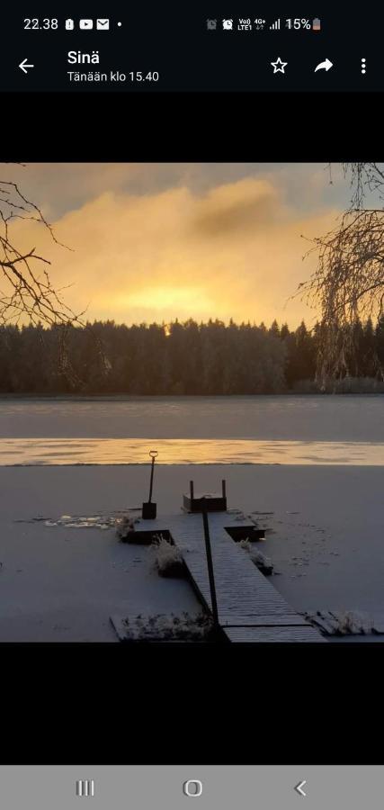 Viihtyisae Kolmio Jaerven Rannalla Haapavesi ภายนอก รูปภาพ